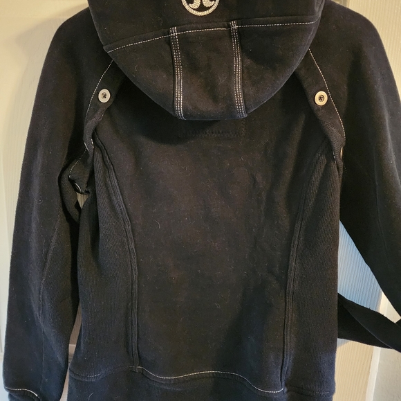 Lululemon Special Edition Convertible Full Zip Scuba Hoodie Sz 8 - Picture 5 of 10